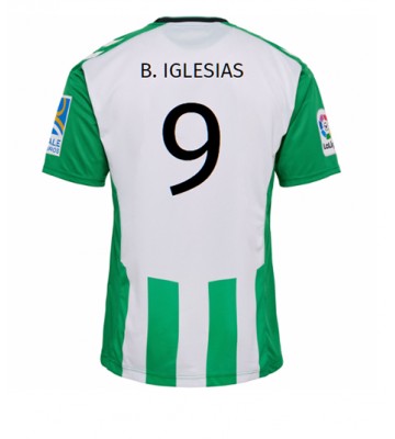 Real Betis Borja Iglesias #9 Hjemmedrakt 2022-23 Kortermet